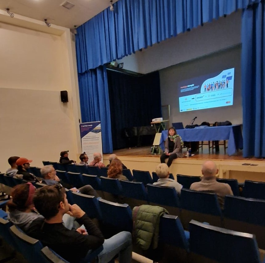 Charla en Casa de Cultura de Graus en el Salón de Actos